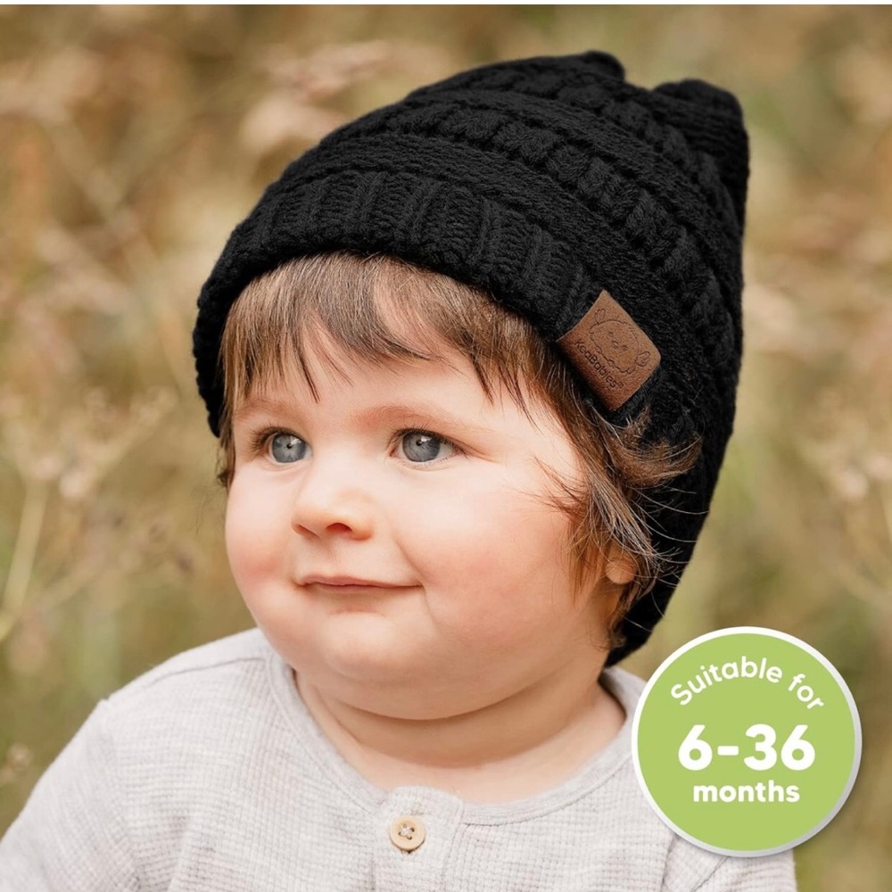 KeaBabies Warmzy Knitted Beanies 3 pack